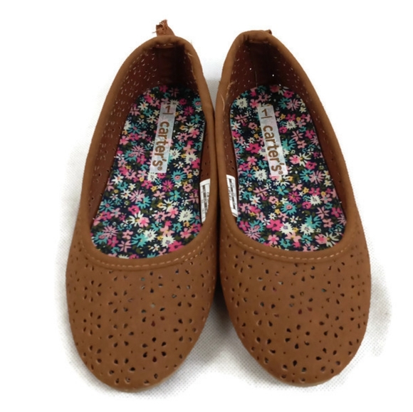 Carter's Other - Carter's Slip-On Brown Ballet Flats Dress Shoes